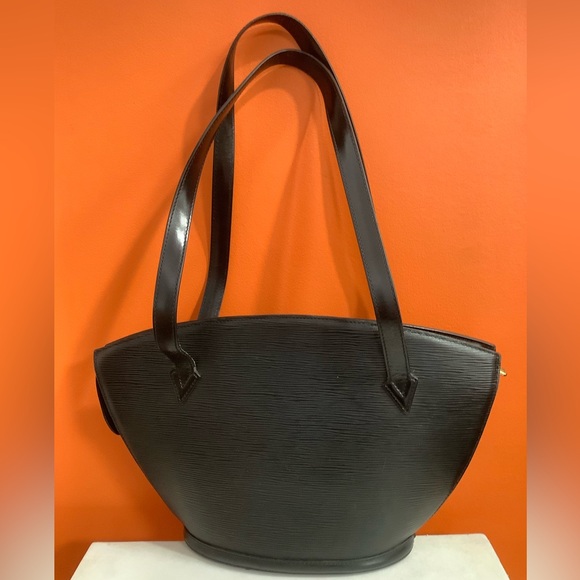 LV Medium Saint Jacques in Black Epi Leather - Picture 7 of 15